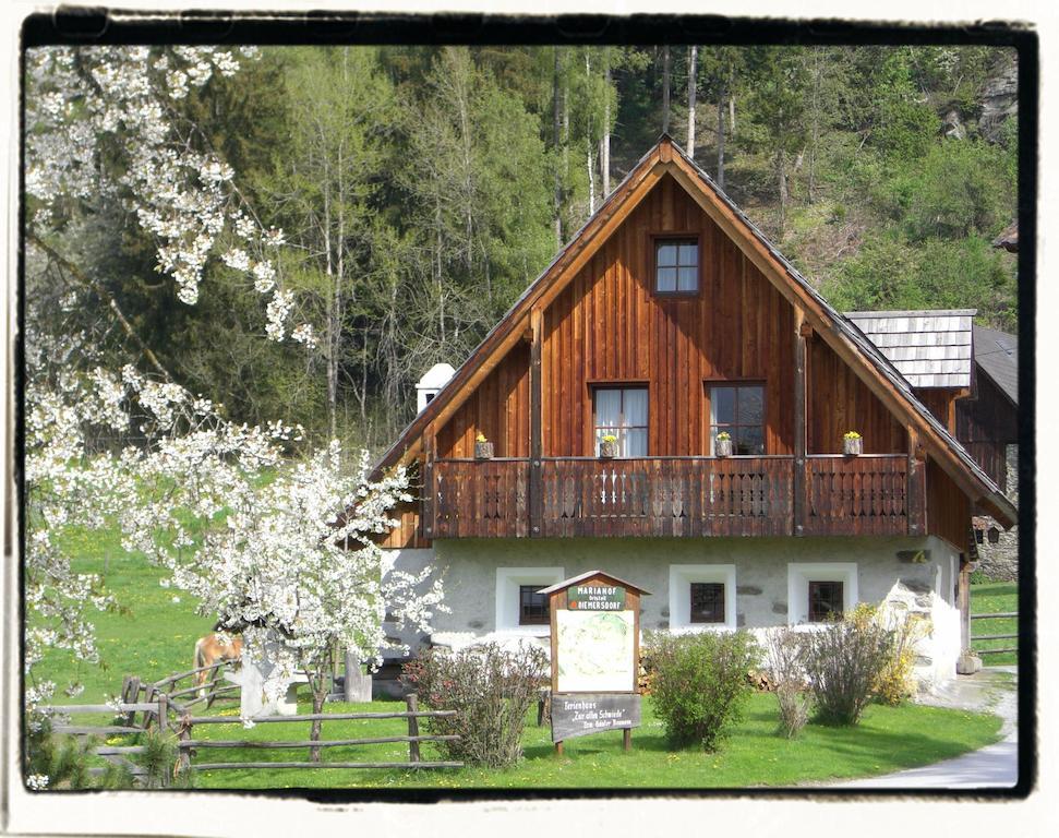 Ferienhaus "Zur Alten Schmiede" Mariahof Екстериор снимка